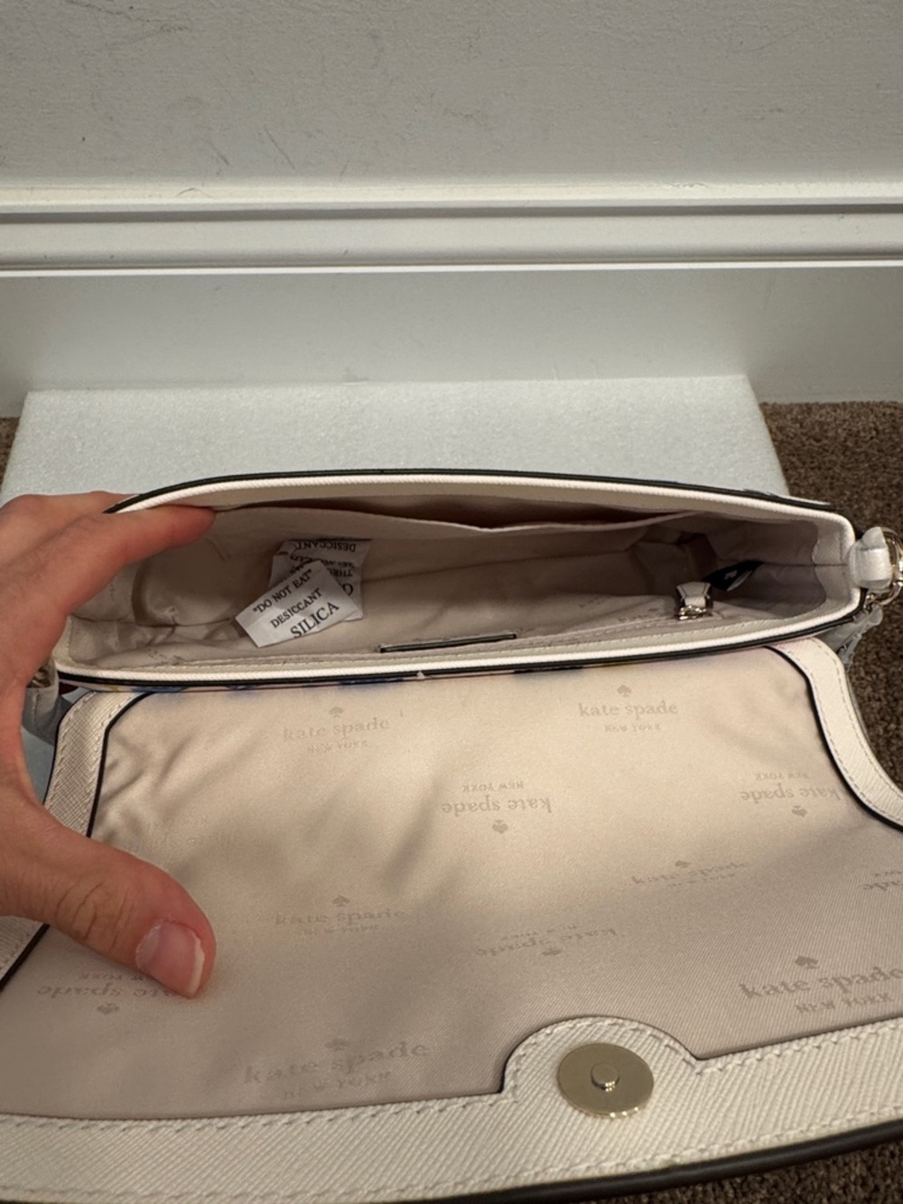 Kate spade Laurel way Madison festival floral crossbody bag purse NWT - Picture 8 of 8